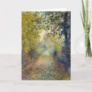 Pierre-Auguste Renoir - Im Wald Karte