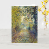 Pierre-Auguste Renoir - Im Wald Karte (Gelbe Blume)