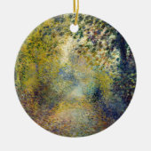 Pierre-Auguste Renoir - Im Wald Keramik Ornament (Vorne)