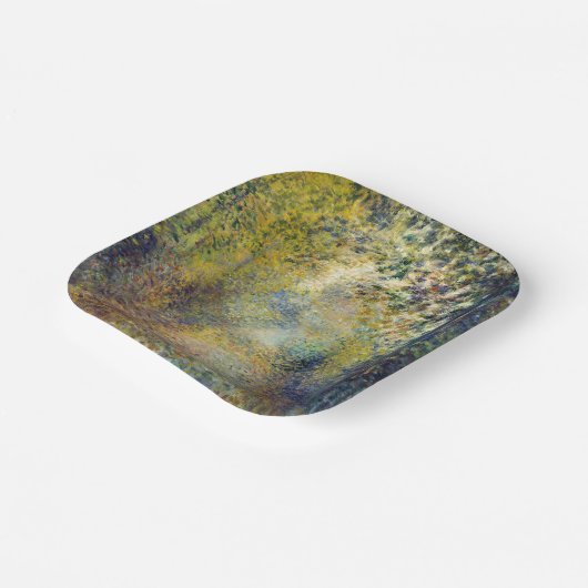 Pierre-Auguste Renoir - Im Wald Pappteller (Gewinkelt)