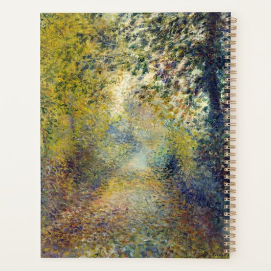 Pierre-Auguste Renoir - Im Wald Planer (Rückseite)