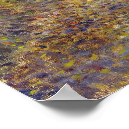 Pierre-Auguste Renoir - Im Wald Poster (Ecke)