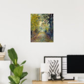 Pierre-Auguste Renoir - Im Wald Poster (Heimbüro)