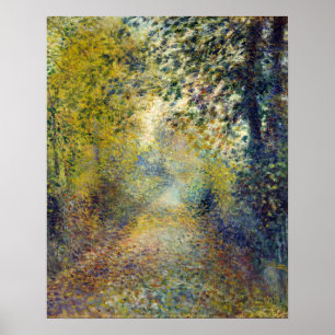 Pierre-Auguste Renoir - Im Wald Poster