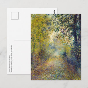 Pierre-Auguste Renoir - Im Wald Postkarte
