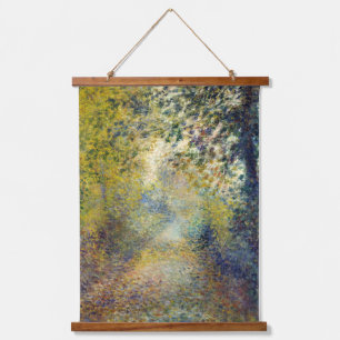 Pierre-Auguste Renoir - Im Wald Wandteppich Mit Holzrahmen