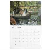 Pierre-Auguste Renoir Impressionismus Gemälde Kalender (Feb 2027)