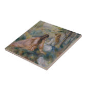 Pierre Auguste Renoir | in der Wiese Fliese (Seite)