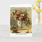 Pierre-Auguste Renoir - inspirierend Karte (Gelbe Blume)