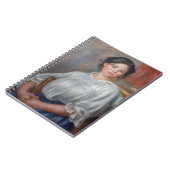 Pierre-Auguste Renoir - Junge Frau sitzend Notizblock (Linke Seite)