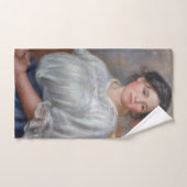 Pierre-Auguste Renoir - Junge Frau sitzt Badhandtuch Set (Handtuch)