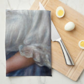 Pierre-Auguste Renoir - Junge Frau sitzt Geschirrtuch (Viertel Falte)