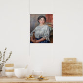 Pierre-Auguste Renoir - Junge Frau sitzt Poster (Küche)