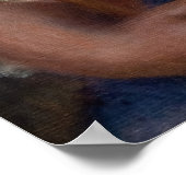 Pierre-Auguste Renoir - Junge Frau sitzt Poster (Ecke)