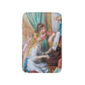 Pierre Auguste Renoir - Junge Mädchen am Piano Badematte (Vorderseite Vertikal)