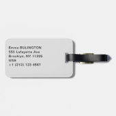 Pierre Auguste Renoir - Junge Mädchen am Piano Gepäckanhänger (Rückseite horizontal)