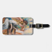 Pierre Auguste Renoir - Junge Mädchen am Piano Gepäckanhänger (Vorderseite horizontal)