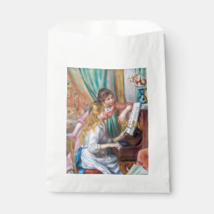Pierre Auguste Renoir - Junge Mädchen am Piano Geschenktütchen