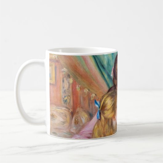 Pierre Auguste Renoir - Junge Mädchen am Piano Kaffeetasse (Links)