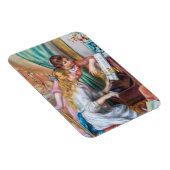 Pierre Auguste Renoir - Junge Mädchen am Piano Magnet (Rechte Seite)