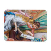 Pierre Auguste Renoir - Junge Mädchen am Piano Magnet (Horizontal)