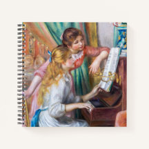 Pierre Auguste Renoir - Junge Mädchen am Piano
