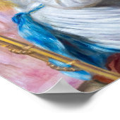 Pierre Auguste Renoir - Junge Mädchen am Piano Poster (Ecke)