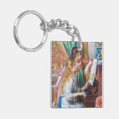 Pierre Auguste Renoir - Junge Mädchen am Piano Schlüsselanhänger (Vorderseite links)