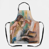 Pierre Auguste Renoir - Junge Mädchen am Piano Schürze (Vorderseite)