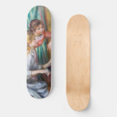 Pierre Auguste Renoir - Junge Mädchen am Piano Skateboard (Vorderseite)