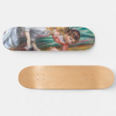 Pierre Auguste Renoir - Junge Mädchen am Piano Skateboard (Horizontal)