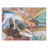 Pierre Auguste Renoir - Junge Mädchen am Piano Tischdecke (Vorderseite (Horizontal))