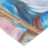 Pierre Auguste Renoir - Junge Mädchen am Piano Tischdecke (Schrägansicht)