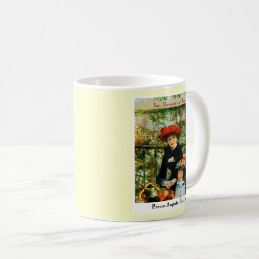 Pierre Auguste Renoir Kaffeetasse (VorderseiteRechts)