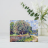 Pierre-Auguste Renoir Kastanienbaum Postkarte (Stehend Vorderseite)