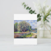 Pierre-Auguste Renoir Kastanienbaum Postkarte (Stehend Vorderseite)