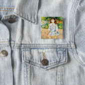 Pierre-Auguste Renoir - Kind mit einer Peitsche Button (Beispiel)