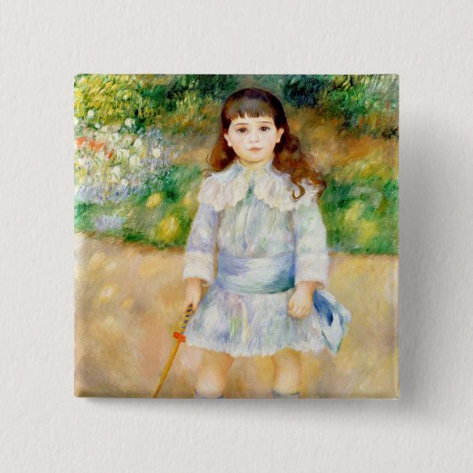 Pierre-Auguste Renoir - Kind mit einer Peitsche Button (Vorderseite)