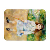 Pierre-Auguste Renoir - Kind mit einer Peitsche Magnet (Horizontal)