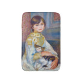Pierre-Auguste Renoir - Kind mit Katze Badematte (Vorderseite Vertikal)