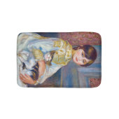 Pierre-Auguste Renoir - Kind mit Katze Badematte (Vorderseite)