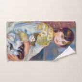Pierre-Auguste Renoir - Kind mit Katze Badhandtuch Set (Handtuch)