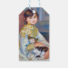 Pierre-Auguste Renoir - Kind mit Katze Geschenkanhänger