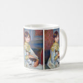 Pierre-Auguste Renoir - Kind mit Katze Kaffeetasse (VorderseiteRechts)