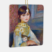 Pierre-Auguste Renoir - Kind mit Katze Keramikornament (Rechts)