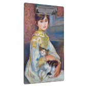 Pierre-Auguste Renoir - Kind mit Katze Klemmbrett (Rechts)