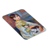 Pierre-Auguste Renoir - Kind mit Katze Magnet (Rechte Seite)