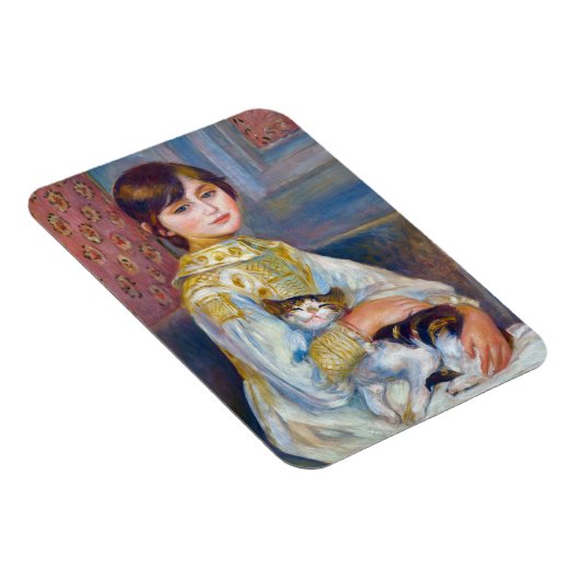 Pierre-Auguste Renoir - Kind mit Katze Magnet (Rechte Seite)