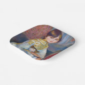 Pierre-Auguste Renoir - Kind mit Katze Pappteller (Gewinkelt)