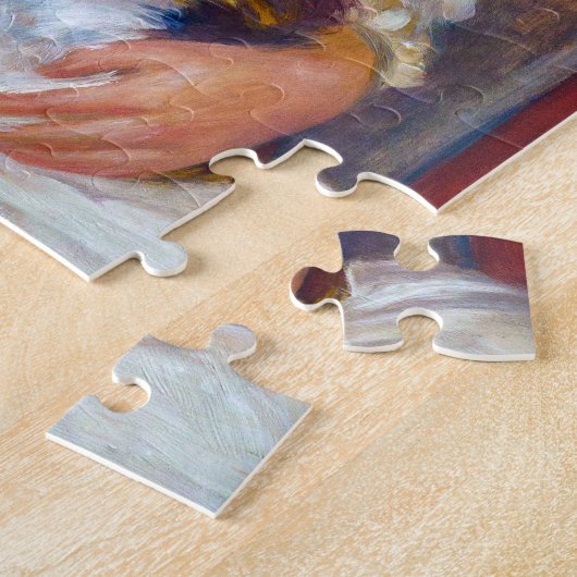 Pierre-Auguste Renoir - Kind mit Katze Puzzle (Seite)